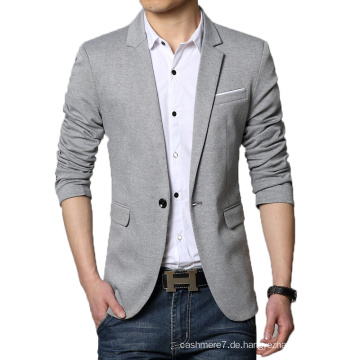 Casual Blazer Männer Hohe Qualität Blaser Mode Baumwolle Anzug Blazer